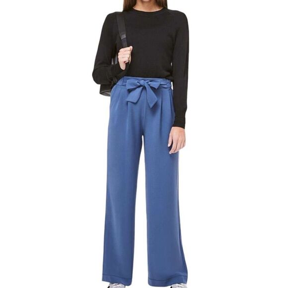 Lululemon Noir Pant High-Rise 30"  *Woven *Gatsby Blue - Picture 8 of 12